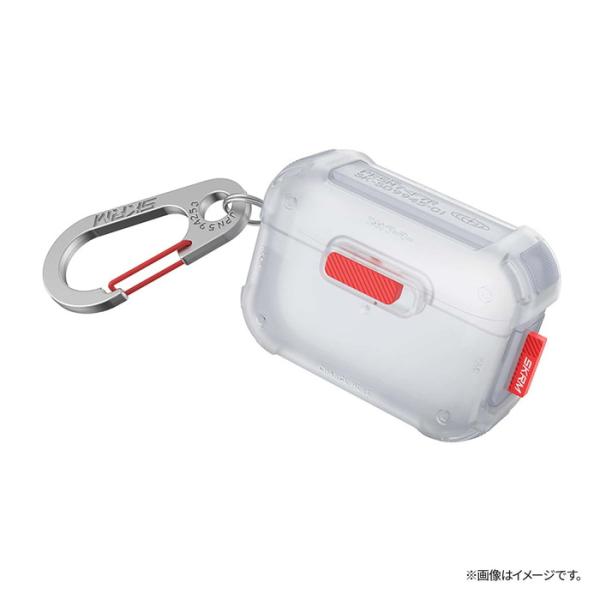 AirPods Pro 2 ケース 耐衝撃 かっこいい カラビナ 衝撃吸収 TPU ハイブリッド A...
