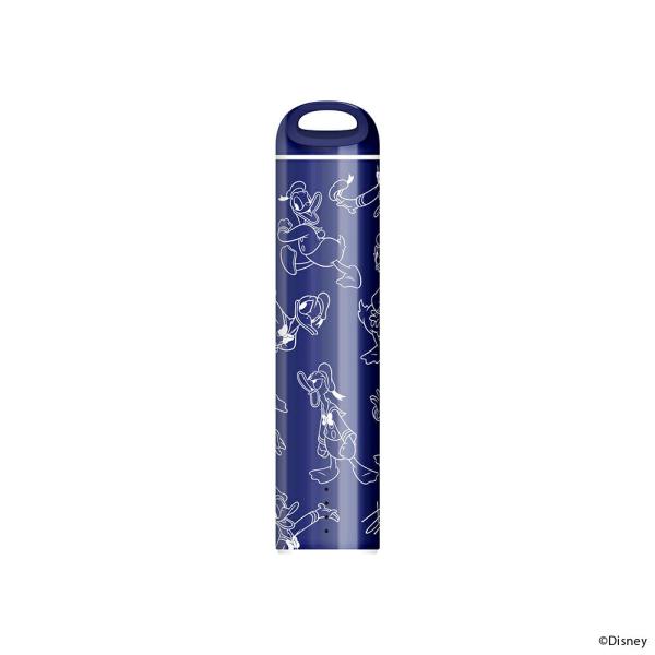 モバイルバッテリー ディズニー ドナルドダック 3000mAh スティック型 軽量 コンパクト 2台...