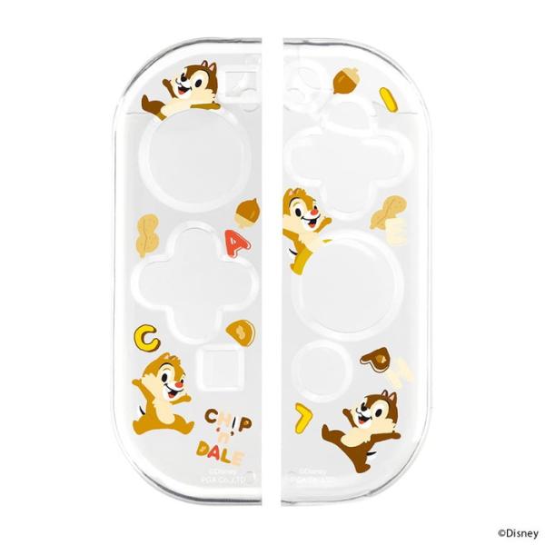 Switch コントローラー カバー チップ＆デール ディズニー PGA ソフトカバー TPU クリ...