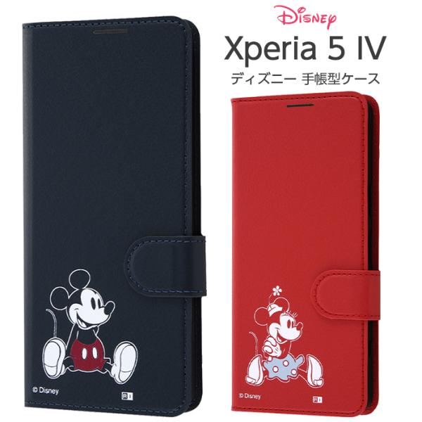 Xperia5IV ケース ディズニー 手帳型 マグネット Xperia 5 IV 手帳型ケース カ...