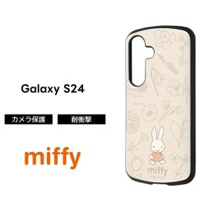 Galaxy S24 ケース ミッフィー miffy クリア メタリック GalaxyS24 SC