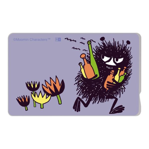 ICカードステッカー ムーミン ICカード ステッカー シール 交通 電車 バス suica pas...