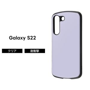 ray-out（レイアウト） Galaxy S22 ケース クリア ブラック SC-51C