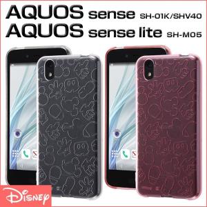 aquos sense shv40 ケース ディズニー aquos sense sh−01k カバー ミッキー ミッキーマウス aquos sense lite sh-m05 キラキラ ラメ キャラクター disney_y