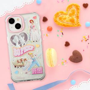 iPhone15Pro ケース テレタビーズ ラーラ SKINNYDIP クリア ラメ