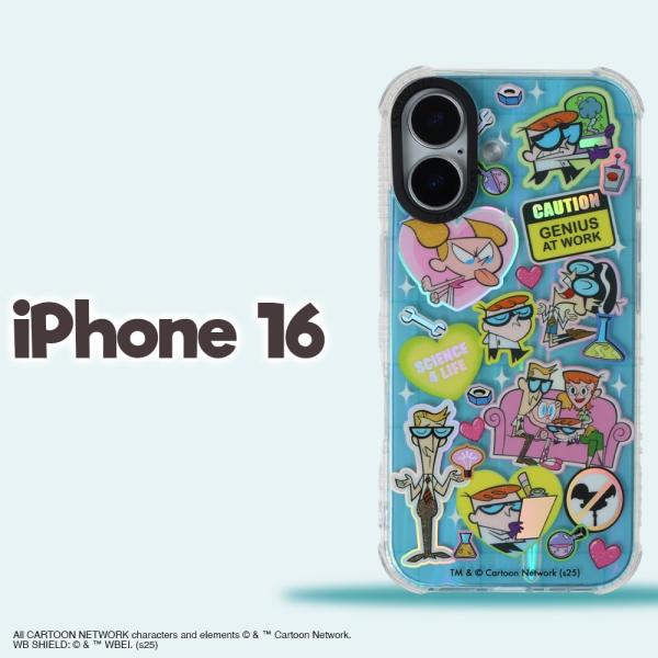 iPhone 16 ケース デクスターズ ラボ SKINNYDIP 耐衝撃 グリッター 正規品