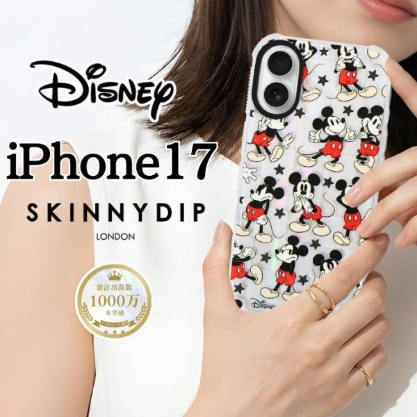 iPhone 17 ケース ミッキー クリア アイフォン17 ディズニー かわいい キャラクター ラ...