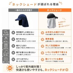 ネックシェード UVカット UV 首 紫外線対...の詳細画像5