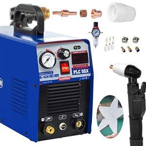 プラズマカッター プラズマ切断機 PLC55X 100/200V兼用 アップグレードパネル 家庭用 DIY 初心者向き…