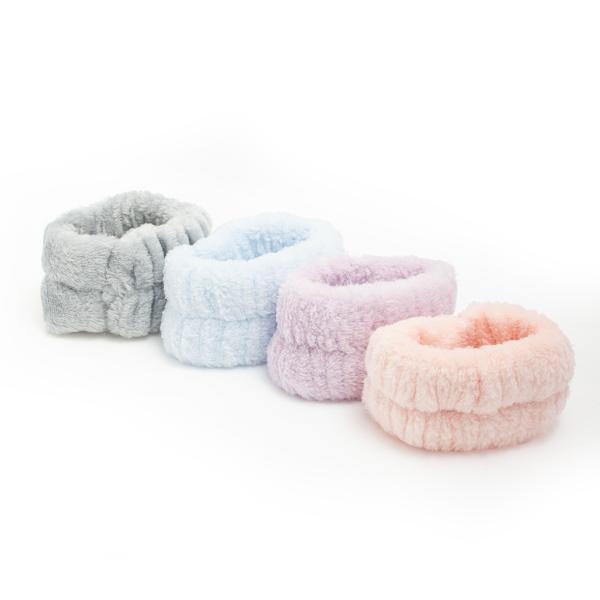 洗顔 リストバンド 2個セット リストバンド バンド 洗顔 吸水 洗顔用 吸水リストバンド 洗顔リス...