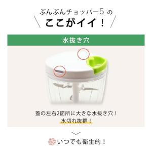 ケイ・アンド・エー みじん切り器・チョッパー ...の詳細画像1