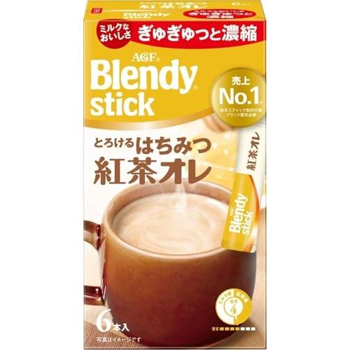 AGF ブレンディ スティック とろけるはちみつ紅茶オレ 6本 【 ミルクティー 】【 ハチミツ紅茶...