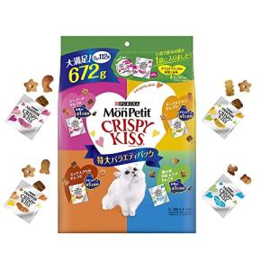 モンプチ クリスピーキッス 猫用おやつ 特大バラ...の商品画像