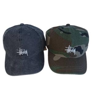ステューシー STUSSY キャップ 帽子 Basic Washed Low Pro Cap ストラップ 1311163 キャップ ブラック メンズ[並行輸入品]
