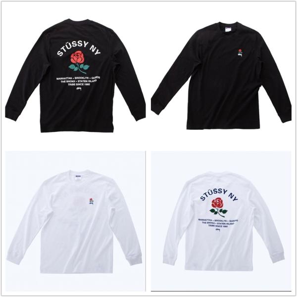 (ステューシー) STUSSY BROOKLYN ROSE LS TEE 長袖  メンズ 長袖 Tシ...
