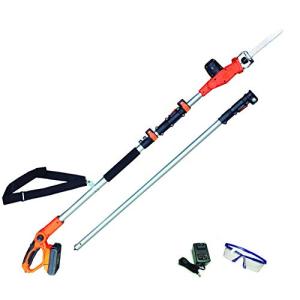 YARDFORCE 24Vコードレス３m高枝のこぎりライト 枝切り 剪定