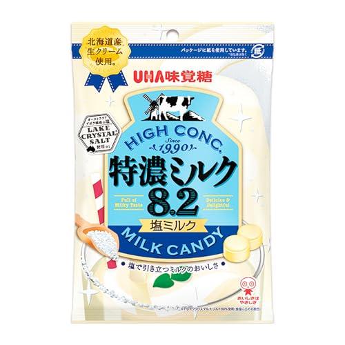 UHA味覚糖 味覚糖 特濃ミルク8.2塩ミルク 75g×6袋