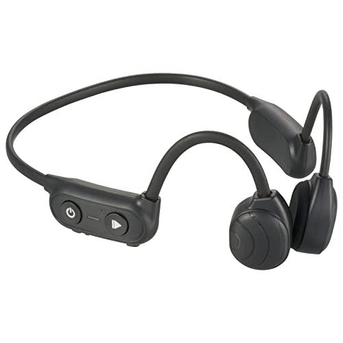 オーム電機 AudioComm 骨伝導ワイヤレスイヤホン Bluetooth 無線 両耳 HP-BC...