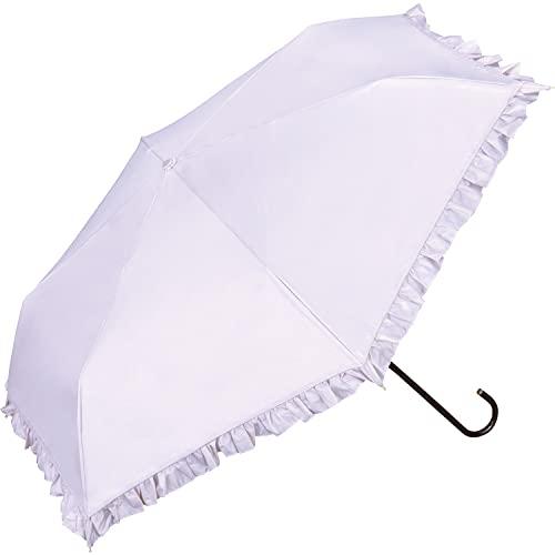 【2025】Wpc. 日傘 遮光クラシックフリル ミニ ラベンダー ≪遮光率100%/UVカット率1...