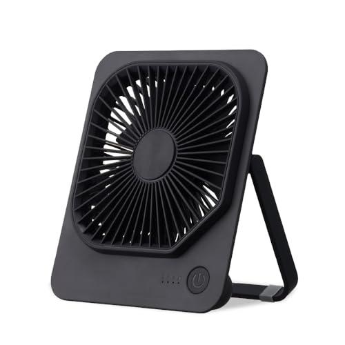 ドウシシャ 卓上扇風機 スリムコンパクトファン Move 風量3段階 4電源(USB 家庭用 モバイ...