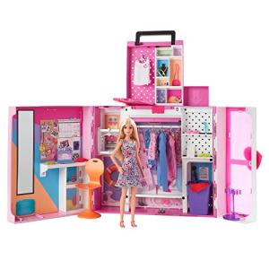 バービー(Barbie) ドリームクローゼット パーティーもおしごともたのしめる こものがいっぱいの2かいだてのおへや 【着せ替え人形・ハウス｜white-wings2
