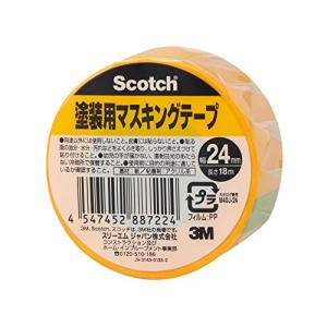 3M スコッチ 塗装用マスキングテープ 24mm×18m M40J-24