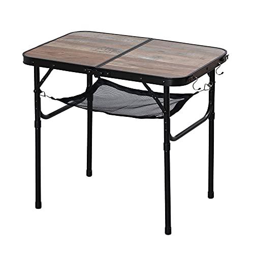 アイリスオーヤマ アウトドアテーブル フォールディング 幅60 折りたたみ式 テーブル 軽量 コンパ...