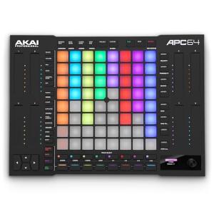 AKAI Professional Ableton MIDIコントローラー サンプラー ス テップシーケンサー内蔵 64 RGB ベロシティセン