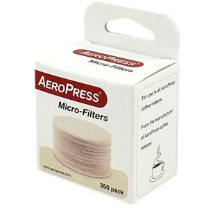 AeroPress(エアロプレス)? コーヒー フィルター 350枚 ペーパー 交換用 エアロプレス&エアロプレスゴーに使用可能｜white-wings2
