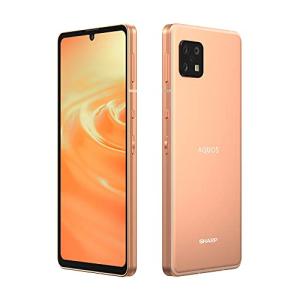 SHARP SIMフリースマホ AQUOS sense6 RAM 6GB/ROM 128GB eSIM対応 ライトカッパー｜white-wings2