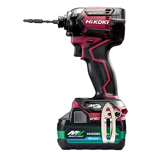HiKOKI(ハイコーキ) 36Vインパクトドライバ フレアレッド 新型Bluetooth搭載蓄電池...
