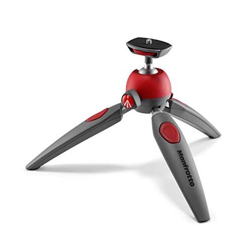 Manfrotto ミニ三脚 PIXIシリーズ PIXI EVO ボール雲台 レッド MTPIXIE...