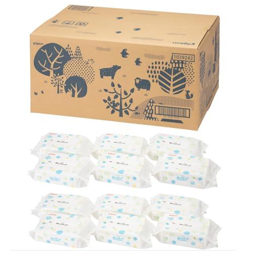 ピジョン Pigeon おしりナップ やわらか厚手仕上げ 2464枚（77枚×32パック）［ケース品...