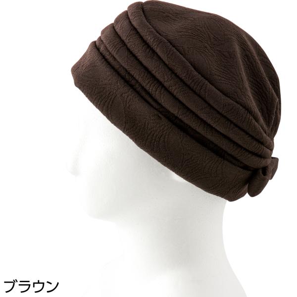 ジャカードターバン 800522 髪型が決まらない日のお出かけにサッとかぶれて安心。服装を選ばない無...