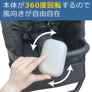 暑さ対策 扇風機 抱っこ紐 ベビーカー ポータ...の詳細画像3