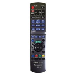【メール便送料無料】ディーガ 純正ブルーレイ用リモコン N2QAYB000554　パナソニック