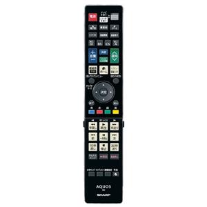 シャープ 0046380250　純正 アクオス ブルーレイディスクレコーダー用リモコン