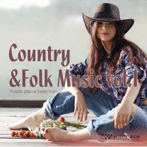 著作権フリーCD BGM 店内 音楽　Country&Folk Music vol.1（4096）