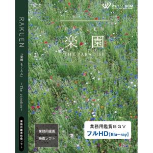 4K撮影　業務用鑑賞映像　ブルーレイ「楽園  −The paradise−」著作権フリー・商用可・空間演出・ハイビジョン
