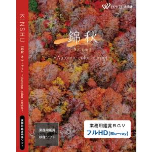 4K撮影　業務用鑑賞映像　ブルーレイ「錦秋 -Autumn
