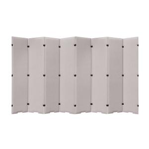 branCom 8連吸音パーテーション幅3600mm×高さ1800mm グレージュ色 パーティション ついたて 衝立 おしゃれ BCN8-18045 リモート会議 ミーティング