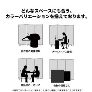 高級 デラックス 2連スクリーン ホワイト/木...の詳細画像2