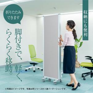 高級 デラックス 2連スクリーン ホワイト/木...の詳細画像4