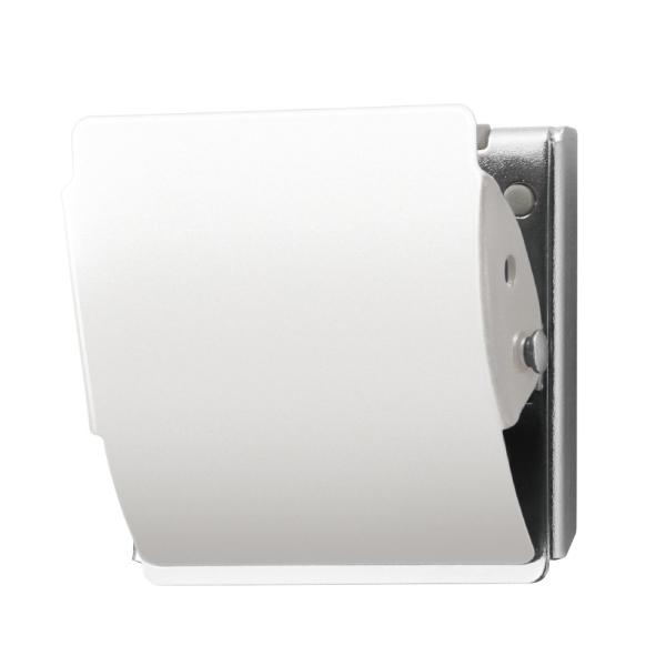 プラス マグネットクリップ ホールド L ホワイト 80-408