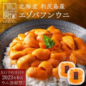 先行予約 うに 生ウニ 利尻島産 エゾバフンウニ 180g (90g×2) 北海道 送料無料 塩水うに お取り寄せグルメ 海鮮 食べ物｜whitefood