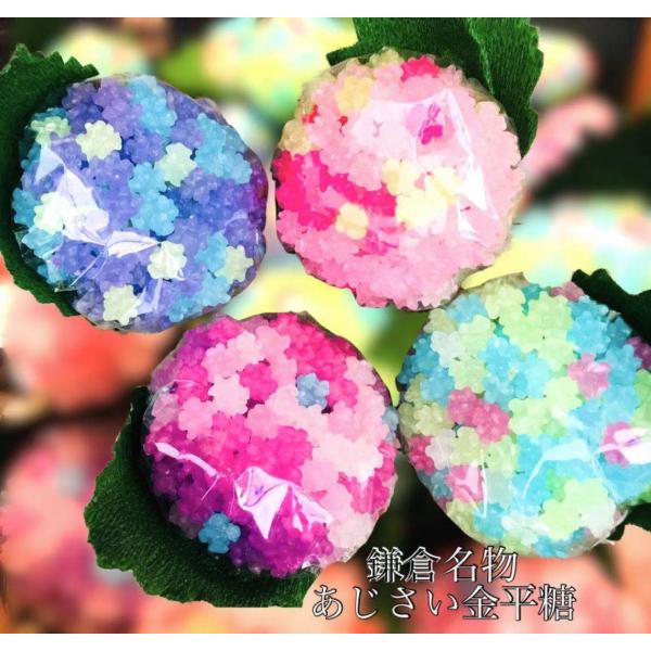 あじさい金平糖　55g【鎌倉】【アジサイ】【湘南】【大仏】【土産】