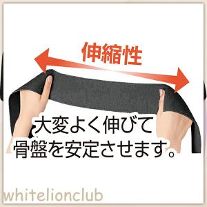 骨盤ベルト 薄型 スリム 抗菌防臭 腰サポータ...の詳細画像1