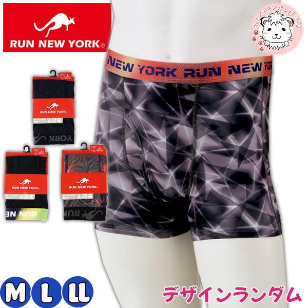 ランニューヨーク ボクサーパンツ アウトゴム 前開き パンツ M/L/LL | ボクサーブリーフ メ...
