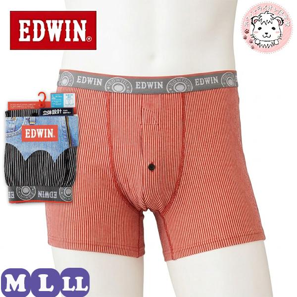 エドウィン ニットトランクス 前開き 綿混 アウトゴム M/L/LL | パンツ メンズ ニット ト...