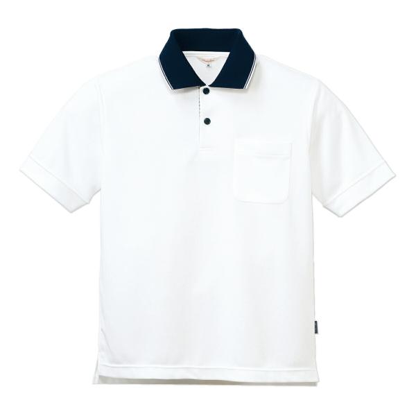 【シャロレー】6716-10・20・41・71・89【介護 ポロシャツ 男女兼用】